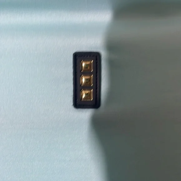 Two-Tone Polo Shirt with Studded Detail - Picture 5 of 7